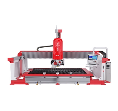 HKNC-450J 5 Axis Stone CNC Sawjet HKNC-450J 五軸數控水刀橋切一體切割機
